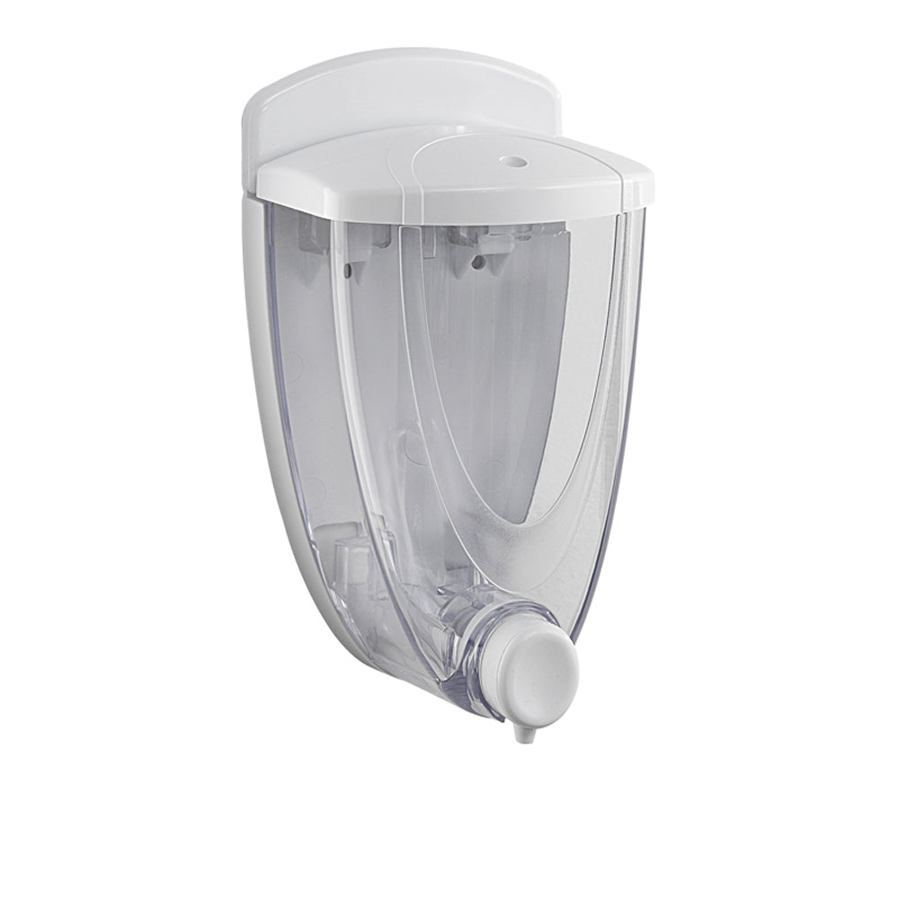 Distributore sapone liquido torpedo 300 ml - bianco — GEDY
