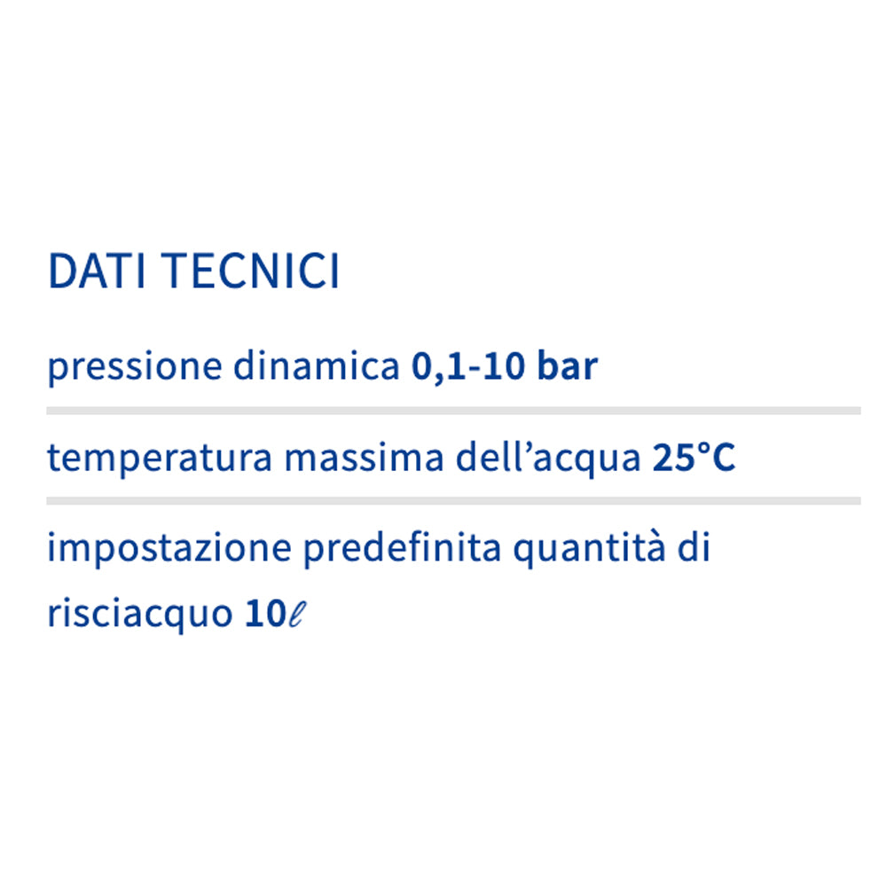 Cassetta di scarico ad incasso in rame doppio tasto 10 lt + placca — Pucci