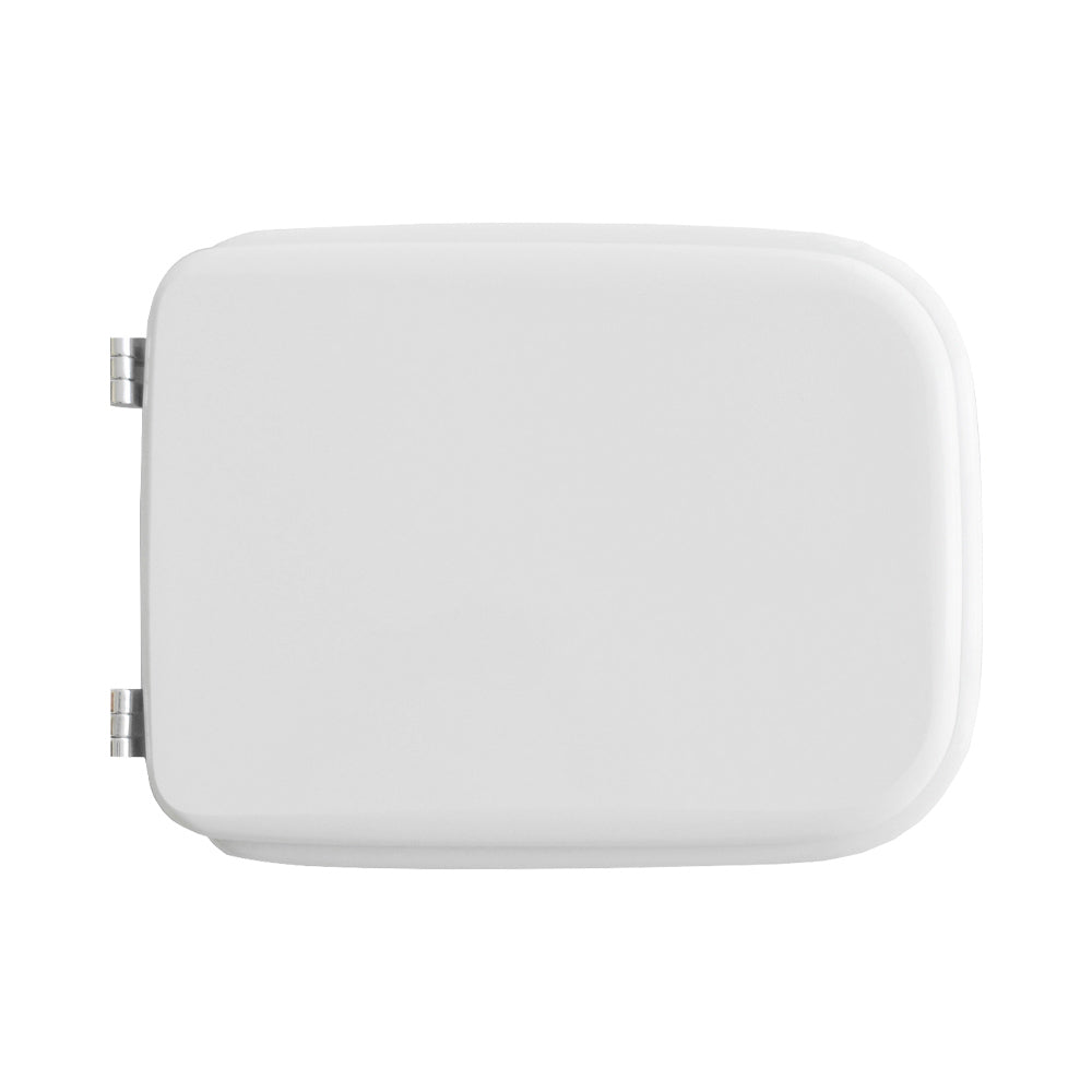 Sedile MDF poliesterato clio bianco - chiusura normale — SEBA