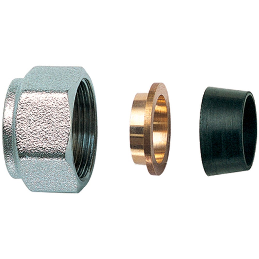 Adattatore per tubo rame con calotta filetto 24x19 FAR Ø16 mm - HD casa