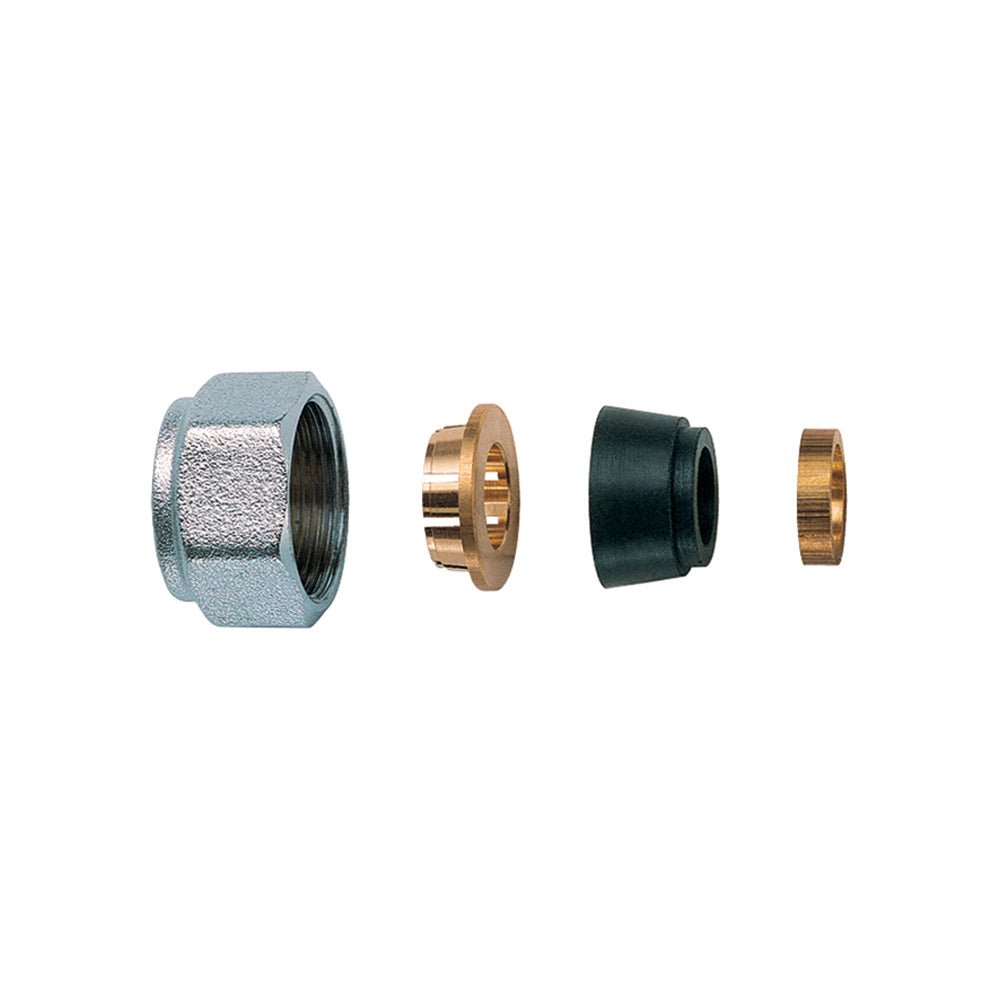 Adattatore per tubo rame con calotta filetto 24x19 FAR Ø16 mm - HD casa