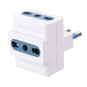 Adattatore triplo 16A Cardinale 2P+T- prese 10/16A 2P+T - HD casa