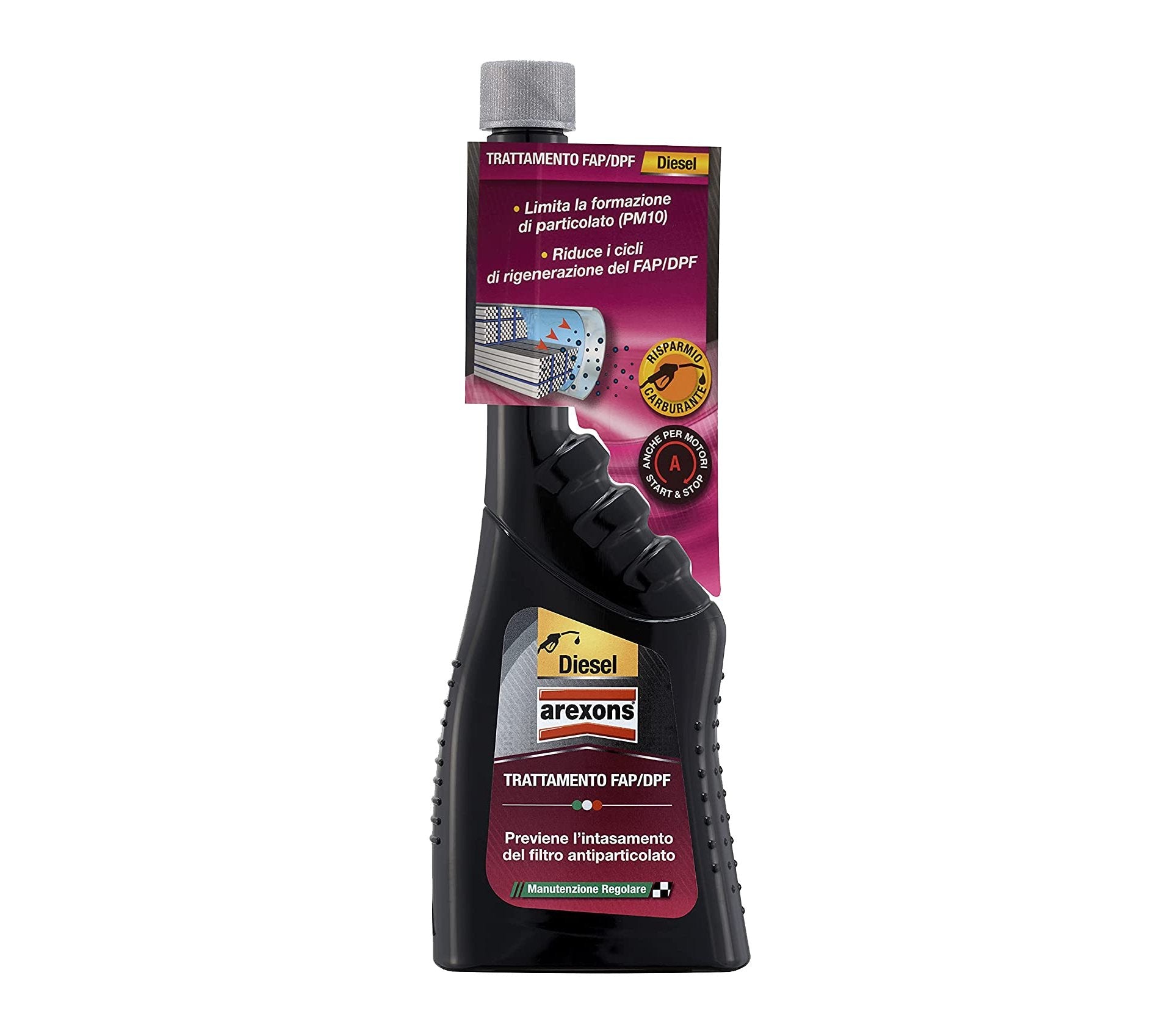 Additivo diesel per trattamento FAP/DPF 250 ml — Arexons - HD casa