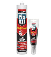 Adesivo sigillante fix all high tack Soudal 125 ml - bianco - HD casa