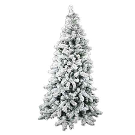 Albero innevato monte bianco 210 cm - 952 rami - HD casa