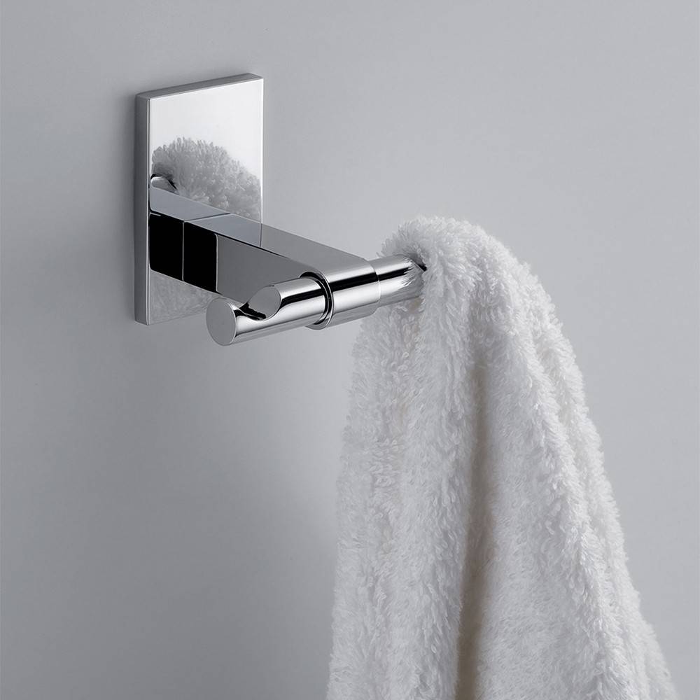 Peerless PA547 Doppio Gancio Porta Asciugamani Cromato Lucido - Accessorio Bagno Elegante E Resistente