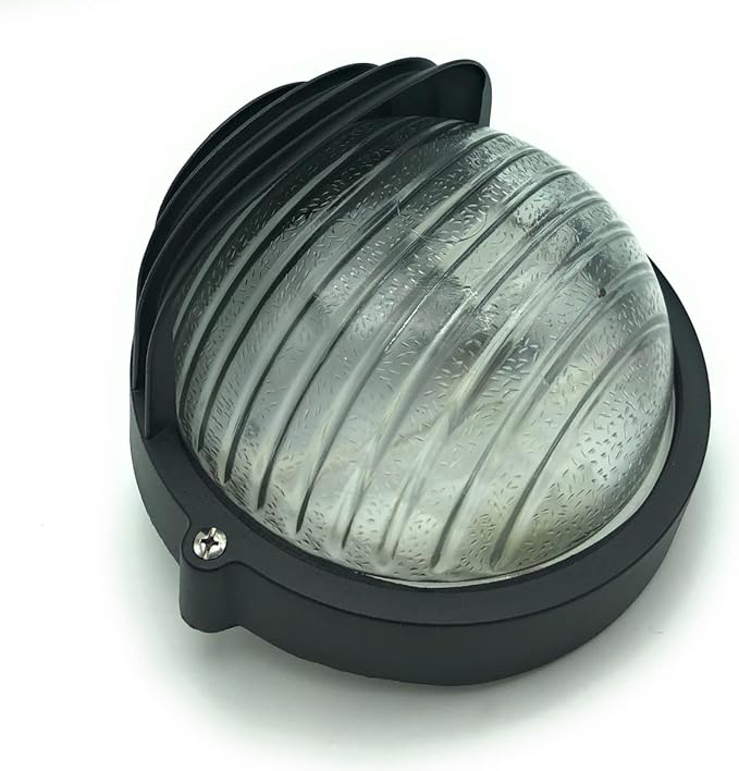 Applique tonda Palpebra colore nero — Cardinale - HD casa