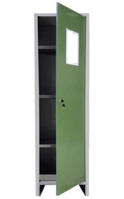 Armadio fitofarmaci alto 1 anta 400x500x1795 (pxlxh) mm — PRO. Metal - HD casa