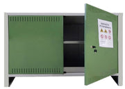 Armadio fitofarmaci basso 400x1000x80 (pxlxh) mm — PRO. Metal - HD casa