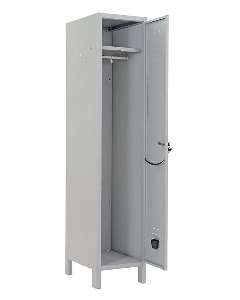Armadio spogliatoio Pratiko 1 posto - 36x34x180h cm — PRO. Metal - HD casa