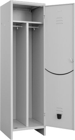 Armadio SPORCO/PULITO Pratiko 50x50x180h cm — PRO. Metal - HD casa