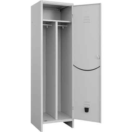Armadio SPORCO/PULITO Pratiko 50x50x180h cm — PRO. Metal - HD casa