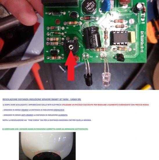 Asciugamani Elettrico 900W Vama SMART JET MINI LF cromato lucido - HD casa