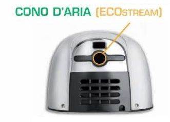 Asciugamani elettrico ECOstream abs 1100 hot colore bianco - HD casa
