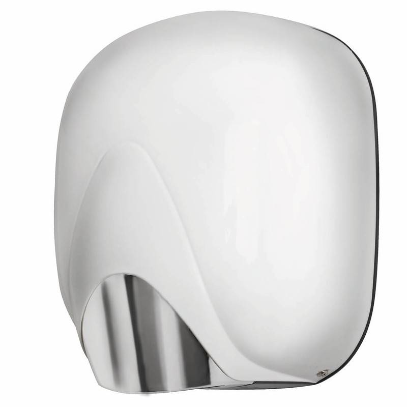 Asciugamani elettrico ECOstream abs 1100 hot colore bianco - HD casa