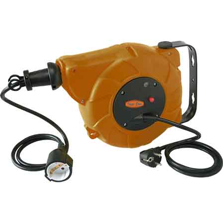 Avvolgicavo elettrico automatico Cardinale a molla 15 mt (13+2) - HD casa