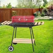 Barbecue a carbonella Madrid Cardinale 102,5x53,5x83,5h cm - HD casa