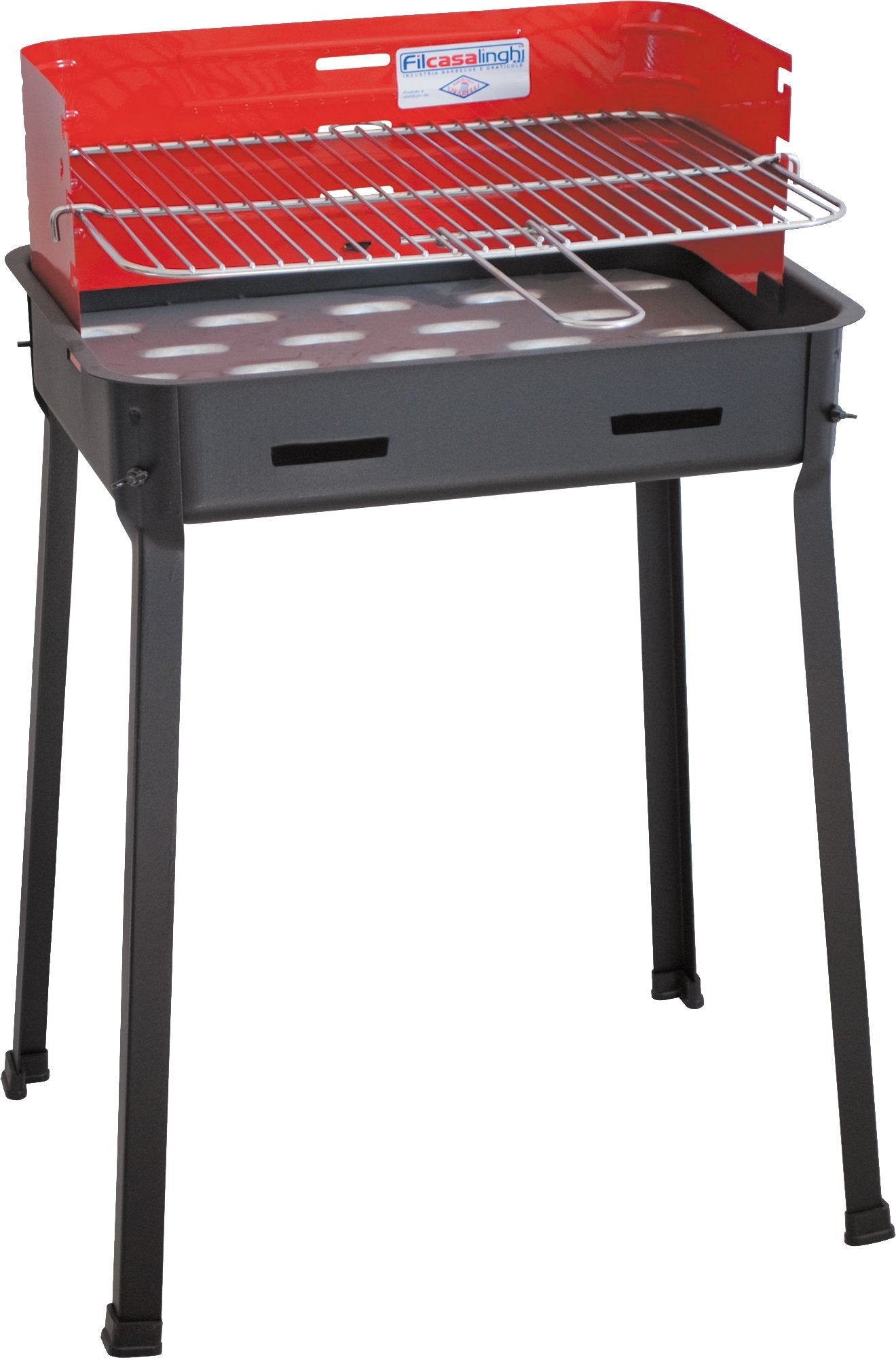 Barbecue a carbonella Medio 45x30x85h cm - HD casa