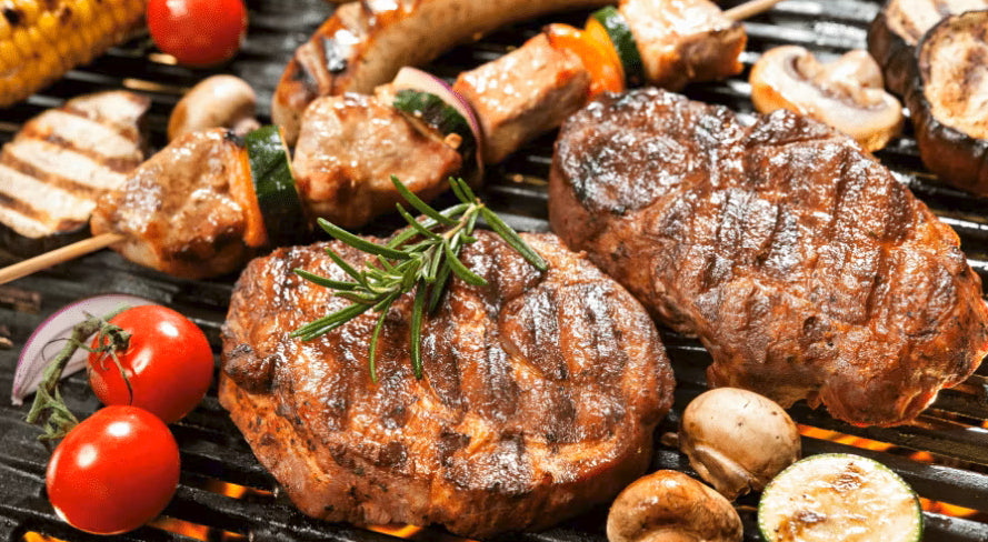 Barbecue a carbonella Miami Cardinale 43,7x44x71 h cm - HD casa