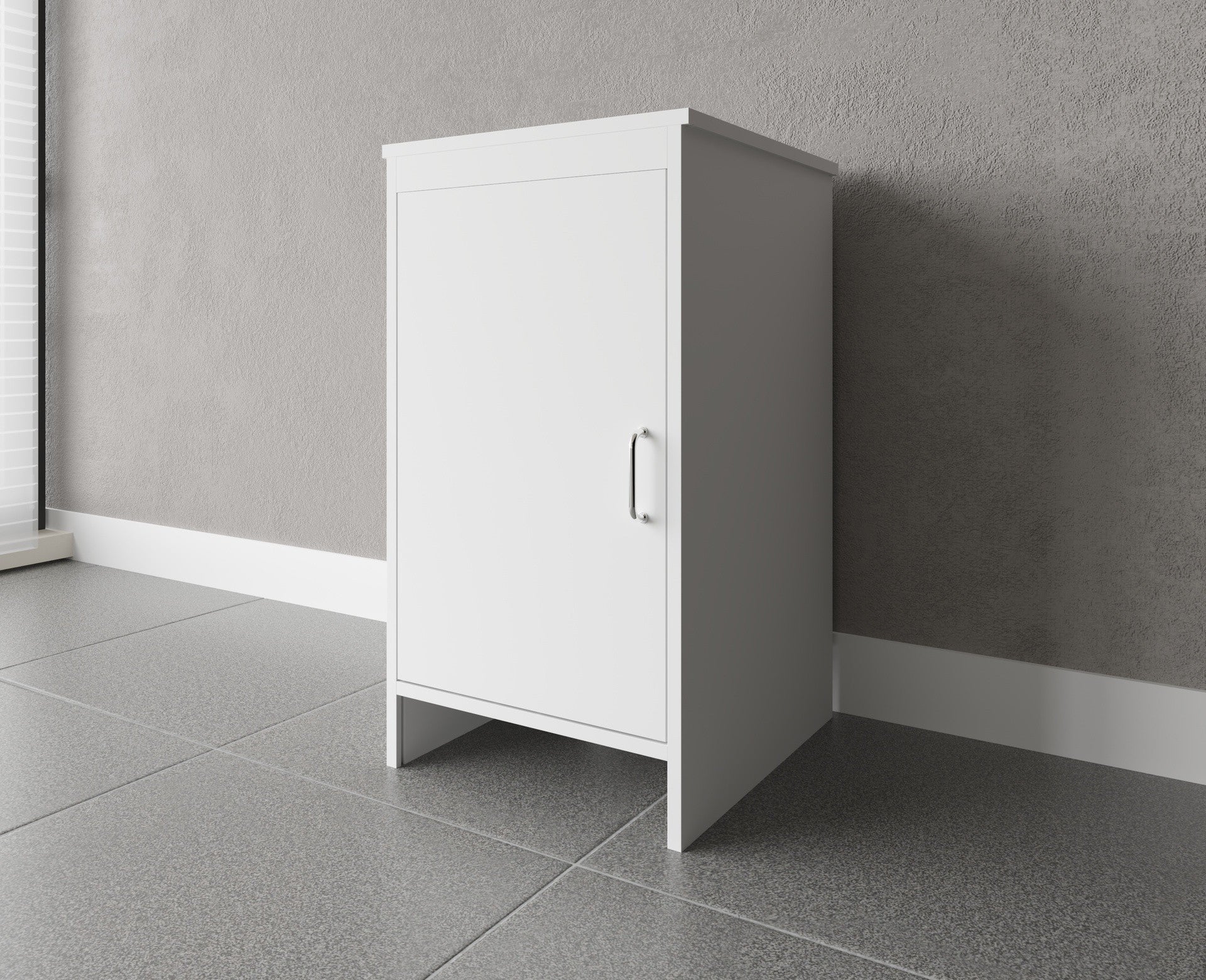 Base per Composizione Lavanderia in PVC, Kit Completo 45x50 cm, Modello Garden, Ideale per Spazi Funzionali e Facile da Montare - HD casa