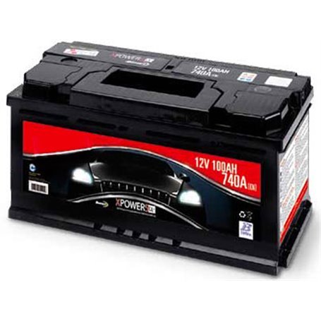Batteria per auto 74Ah DX - spunto 600A - mm 277x175x175h - HD casa