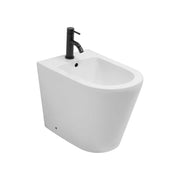Bidet filo parete Elysium bianco lucido - monoforo — Mood Ceramic - HD casa
