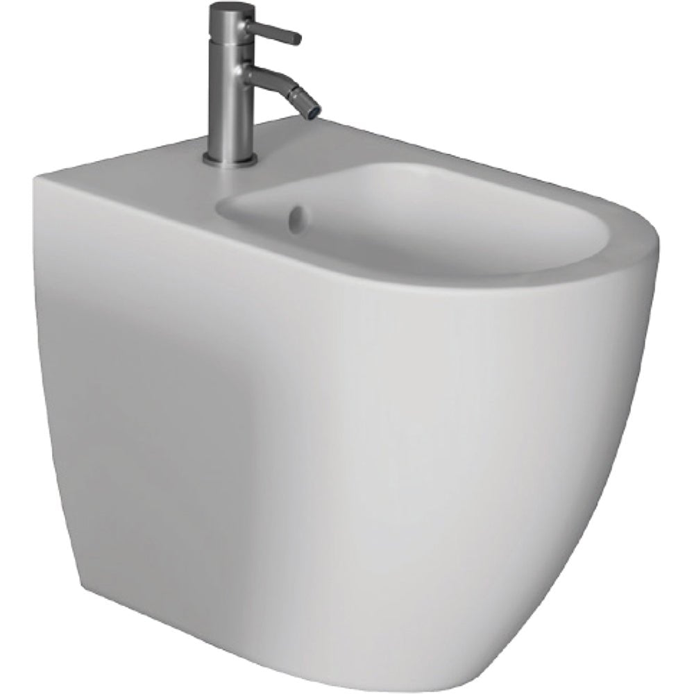 Bidet filo parete form SQUARE" monoforo — Alice - HD casa