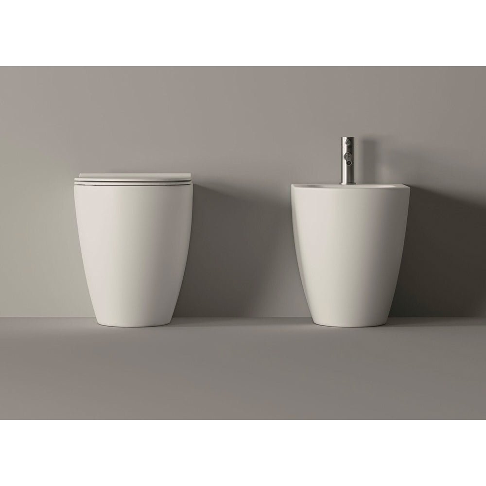 Bidet filo parete form SQUARE" monoforo — Alice - HD casa