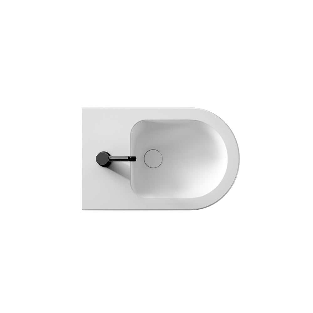 Bidet filo parete form SQUARE" monoforo — Alice - HD casa