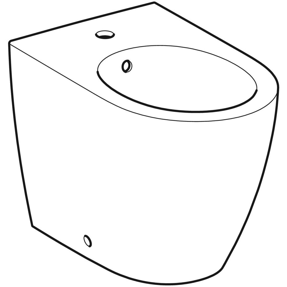 Bidet filo parete Icon monoforo — Geberit - HD casa