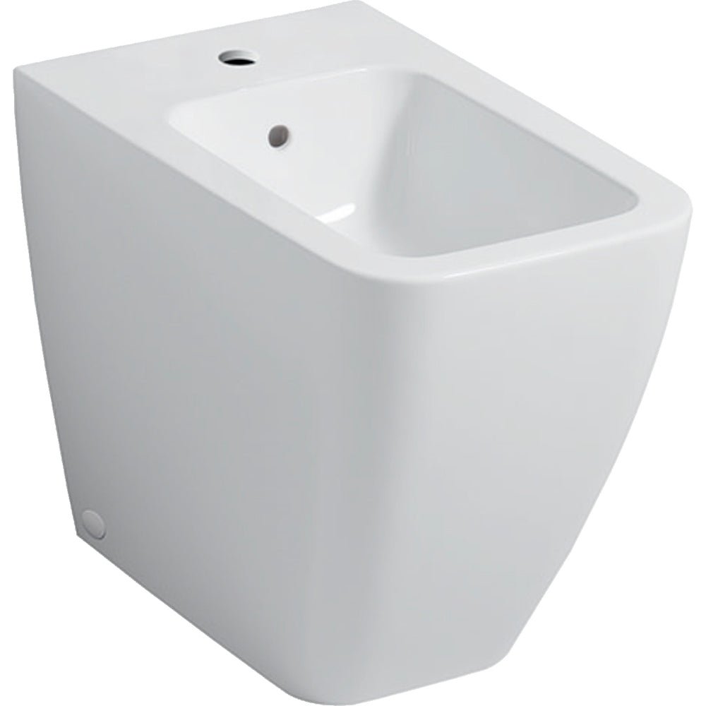 Bidet filo parete icon SQUARE" monoforo — Geberit - HD casa