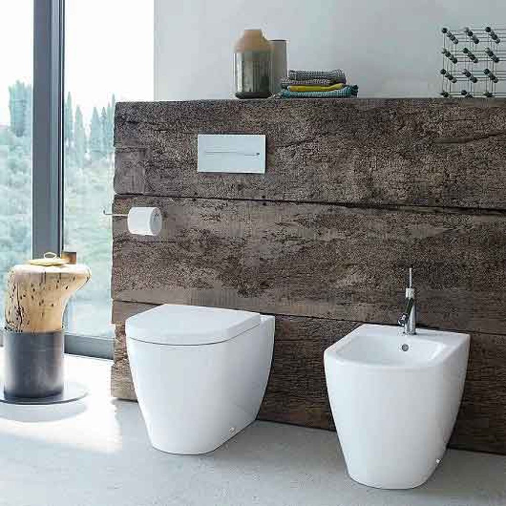 Bidet filo parete me by STARCK" monoforo — Duravit - HD casa