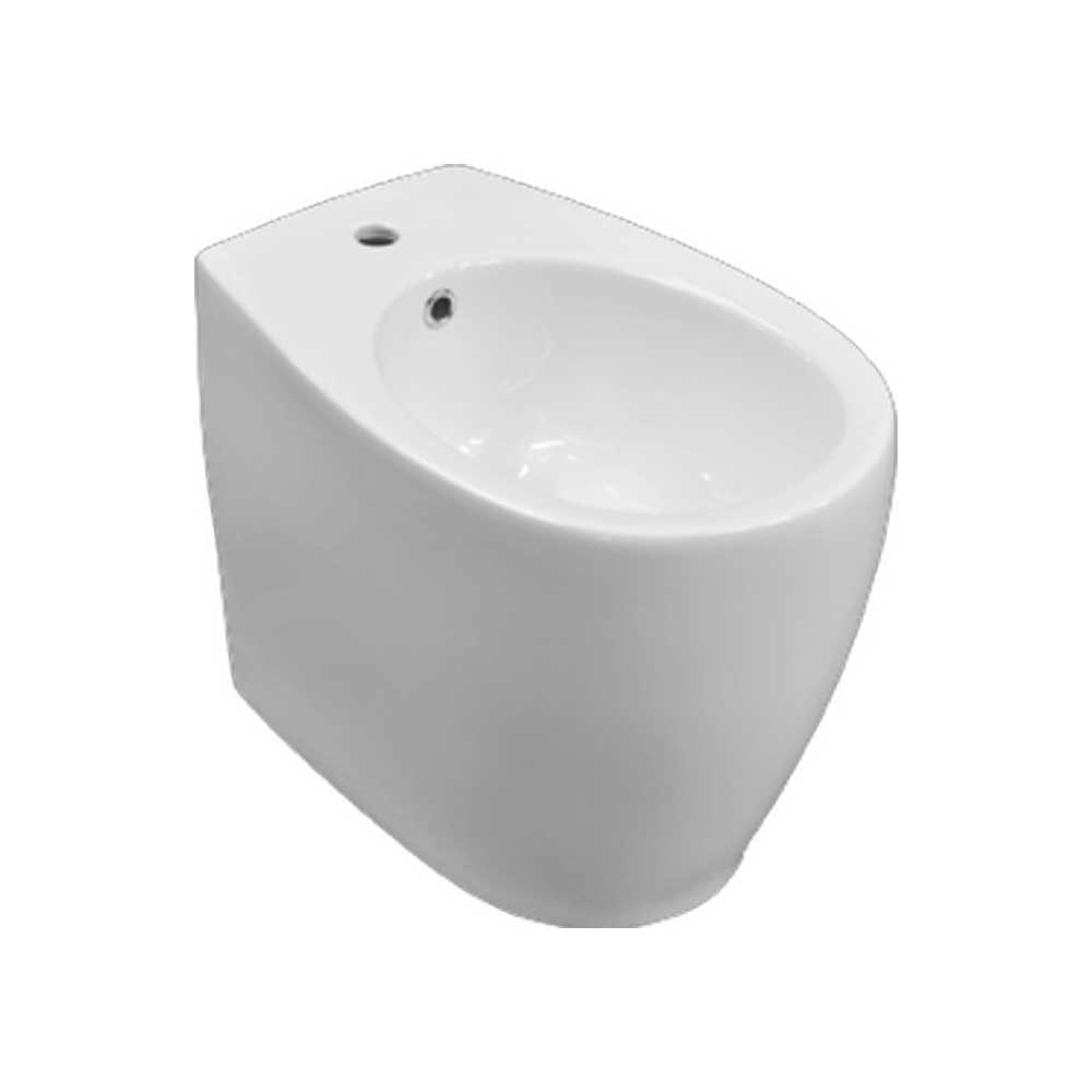 Bidet filo parete milan PLUS" H.50 monoforo — Mood Ceramic - HD casa