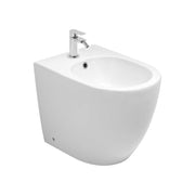 Bidet filo parete new ONE" bianco opaco monoforo — Mood Ceramic - HD casa
