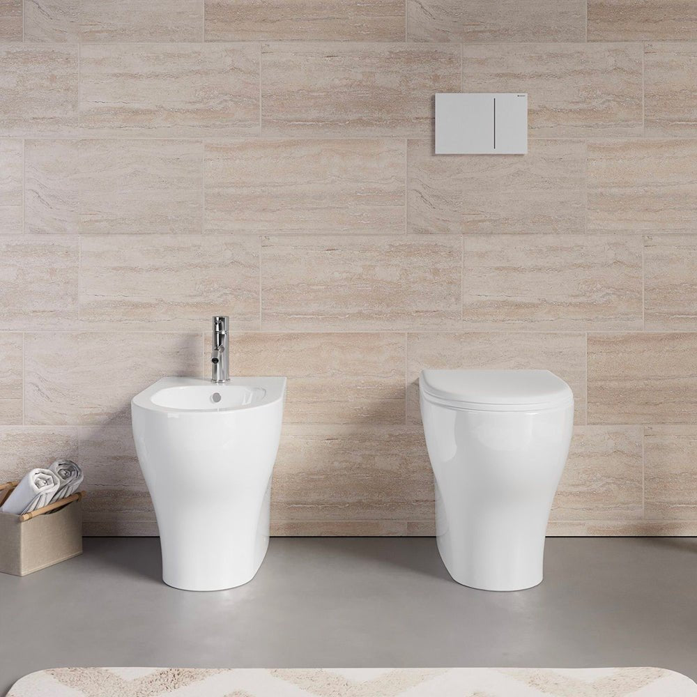 Bidet filo parete Pratica monoforo — Azzurra - HD casa