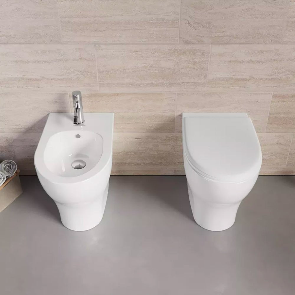 Bidet filo parete Pratica monoforo — Azzurra - HD casa