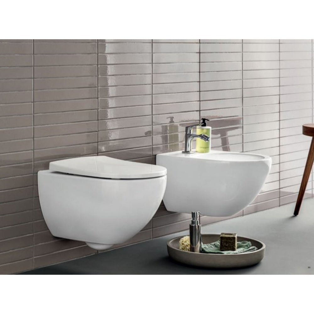 Bidet sospeso Acanto monoforo — Geberit - HD casa