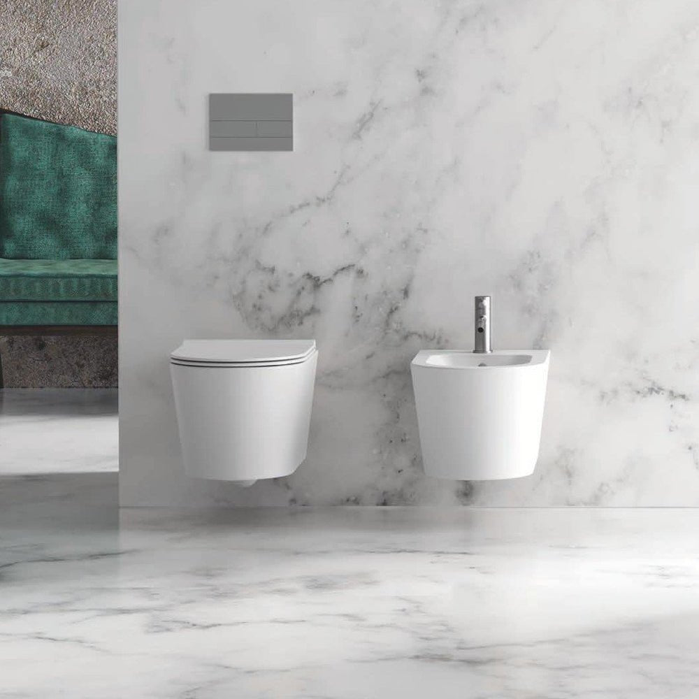 Bidet sospeso form SQUARE" monoforo — Alice - HD casa