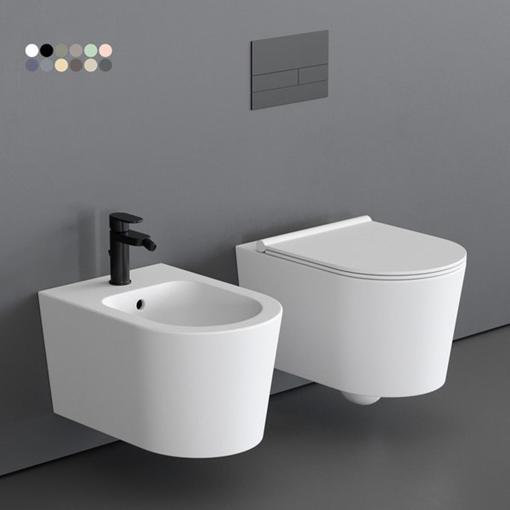 Bidet sospeso form SQUARE" monoforo — Alice - HD casa