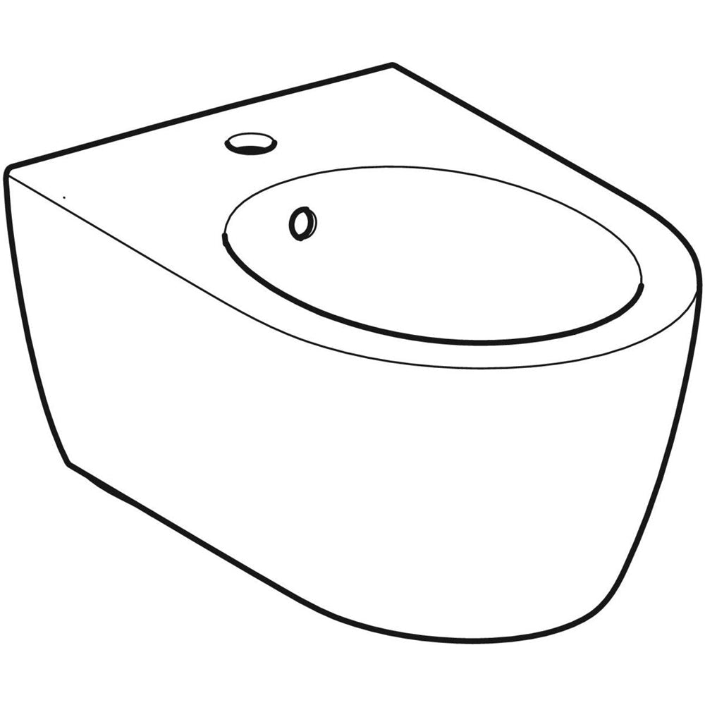 Bidet sospeso Icon monoforo — Geberit - HD casa