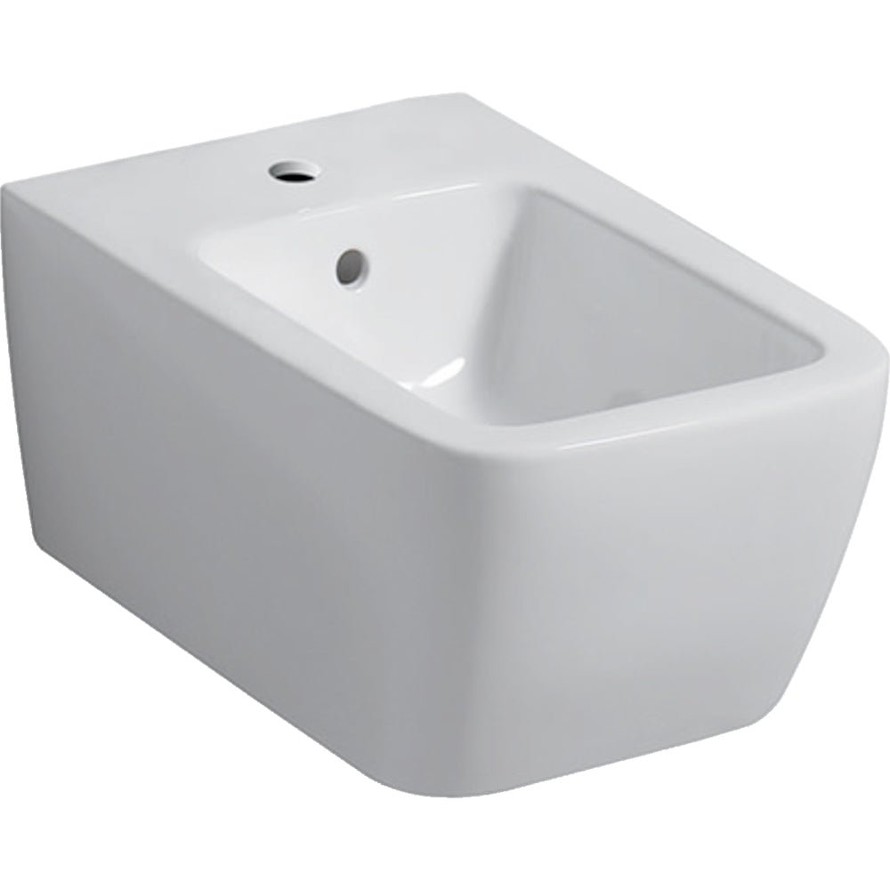 Bidet sospeso icon SQUARE" monoforo — Geberit - HD casa