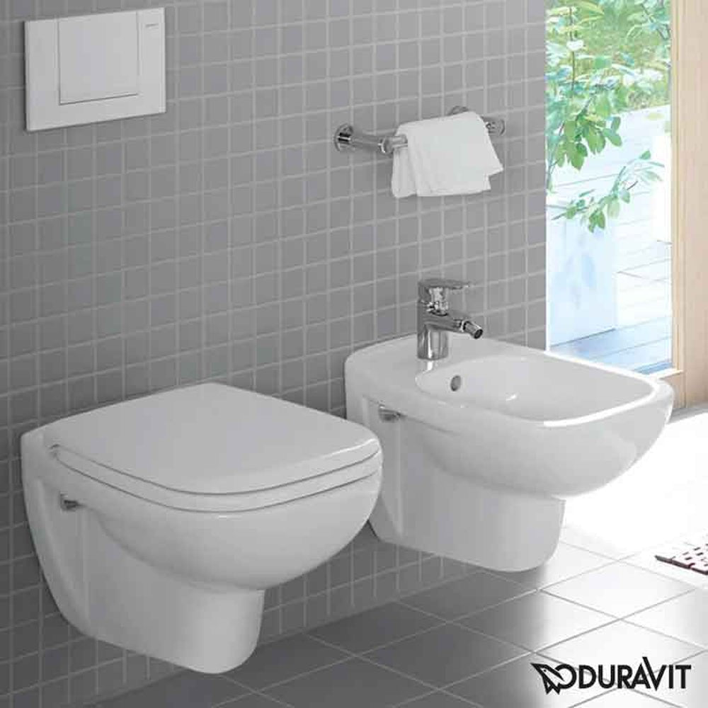 Bidet sospeso monoforo D-code 35,5x54,5 — Duravit - HD casa