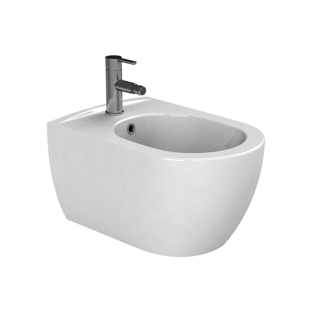 Bidet sospeso serie ONE" monoforo — Mood Ceramic - HD casa