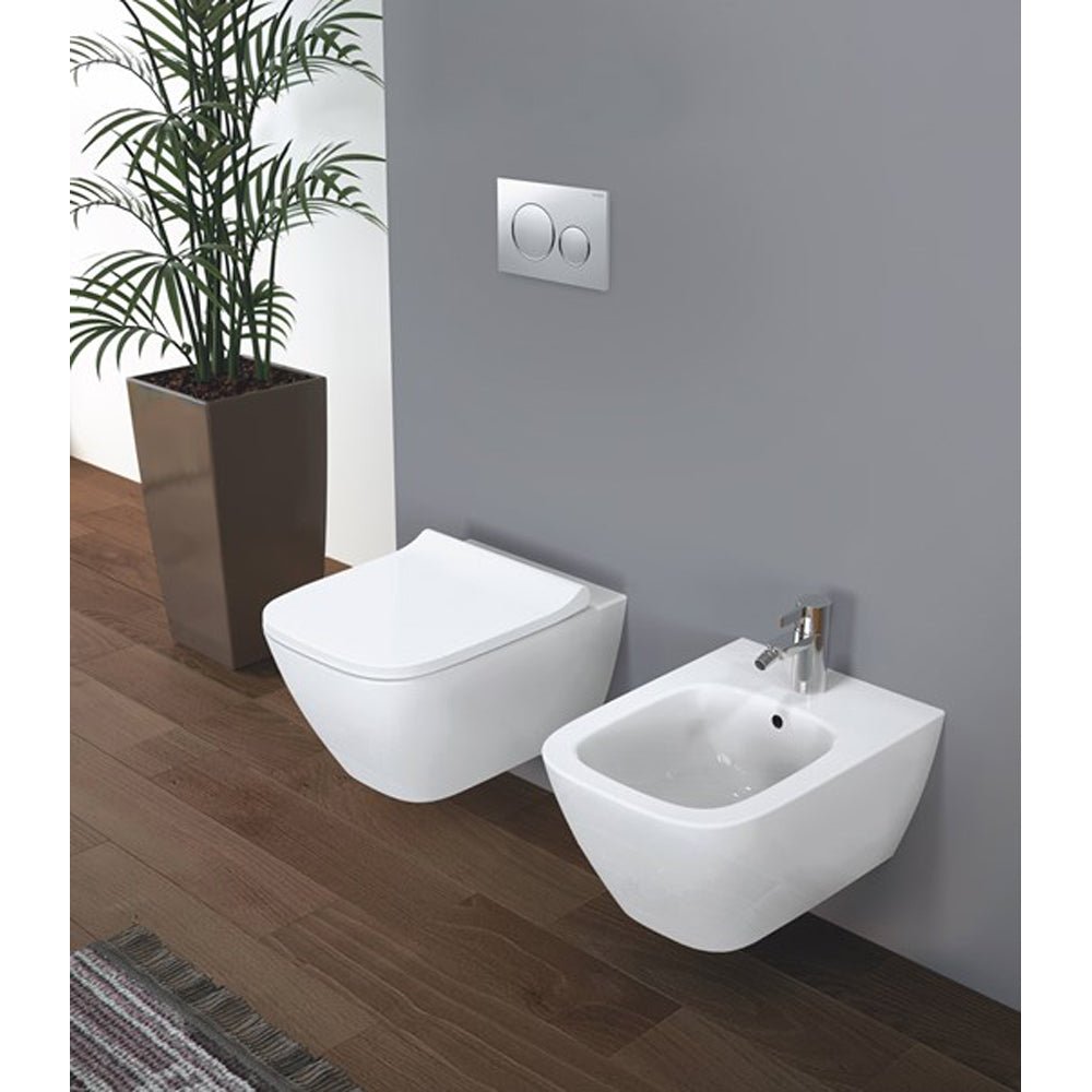 Bidet sospeso Smyle monoforo — Geberit - HD casa