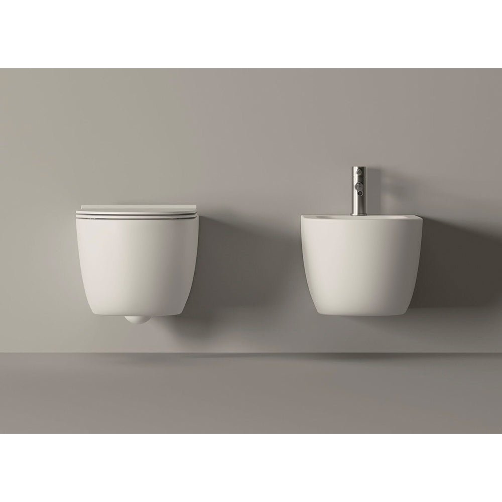Bidet sospeso unica 50" monoforo — Alice - HD casa