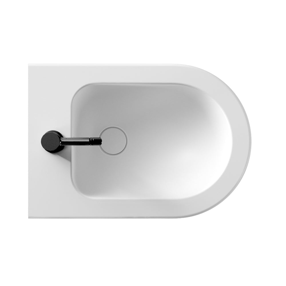 Bidet sospeso unica 50" monoforo — Alice - HD casa
