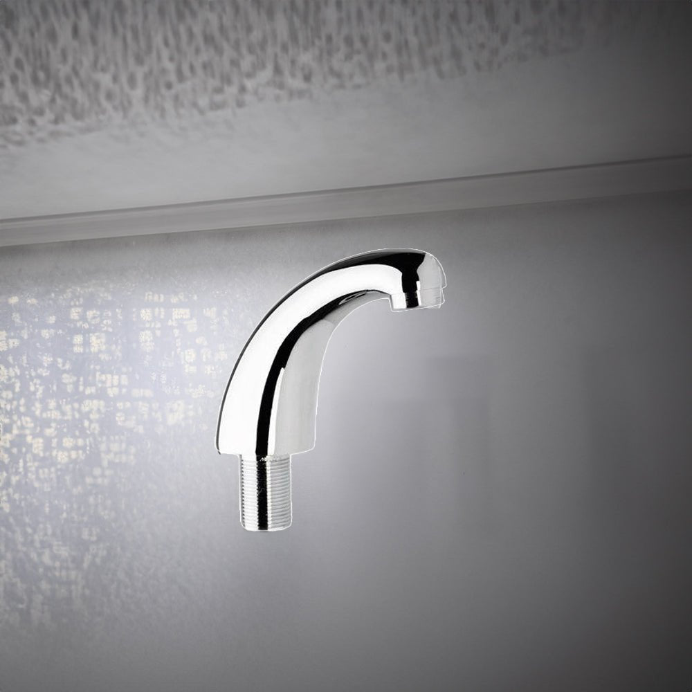 Bocca di erogazione lavabo per rubinetto a pedale cromo - 1/2" — MCM - HD casa
