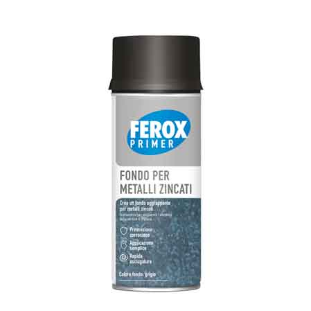 Bomboletta primer per metalli zincati Ferox 400 ml — Arexons - HD casa