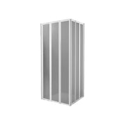 Box doccia angolare per disabili special"bollicine acrilico profilo bianco 89/90 x 89/90 cm — Giava - HD casa
