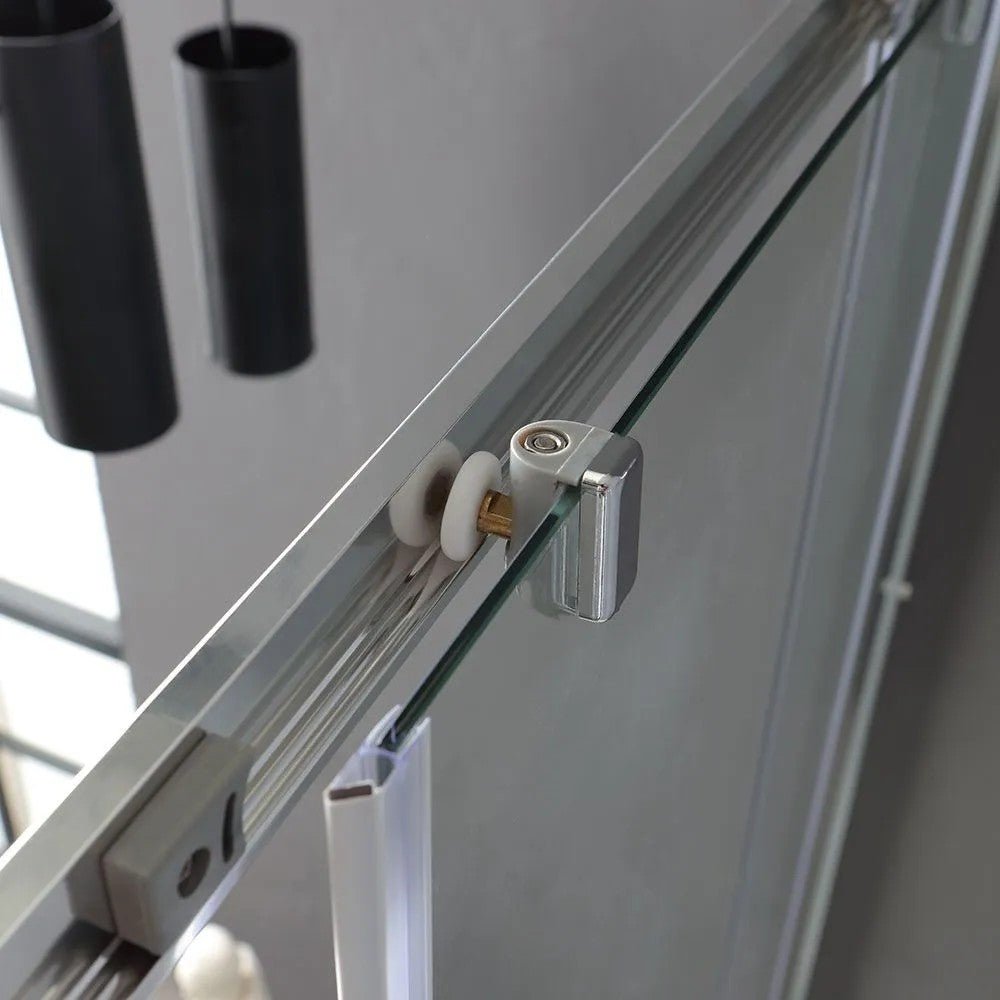 Box doccia Lunario profilo cromato trasparente 70x90cm da 4mm - HD casa